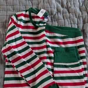 Old Navy Festive Striped Pajama Set